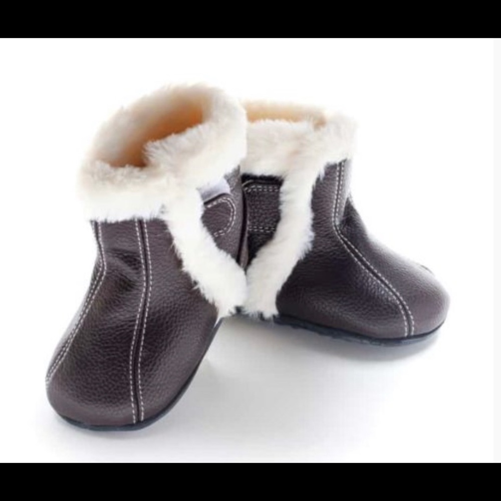 Warm cozy toddler boots